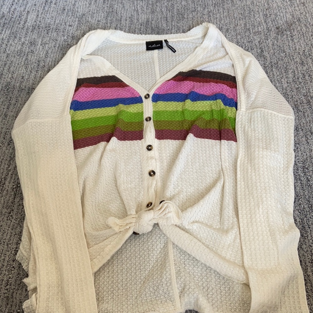 Urban Outfitters Tie-Front Top